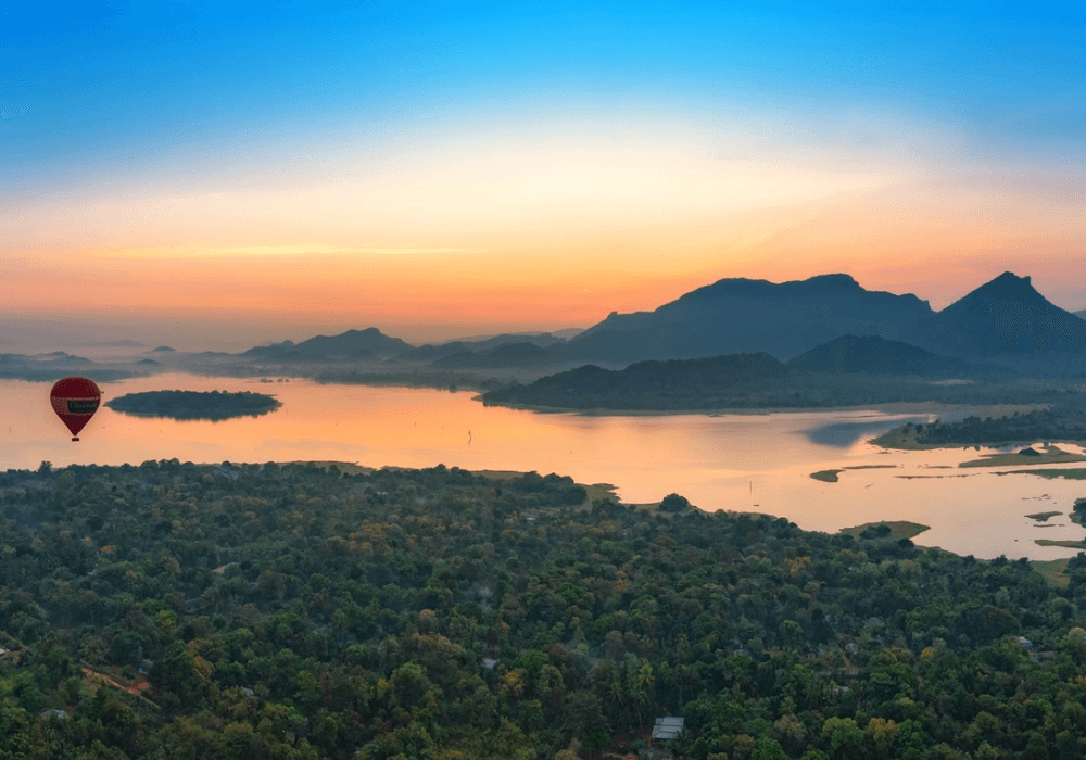 Floating Above History: A Guide to Hot Air Ballooning in Sigiriya