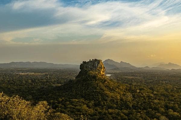 The Majestic Fortress in the Sky